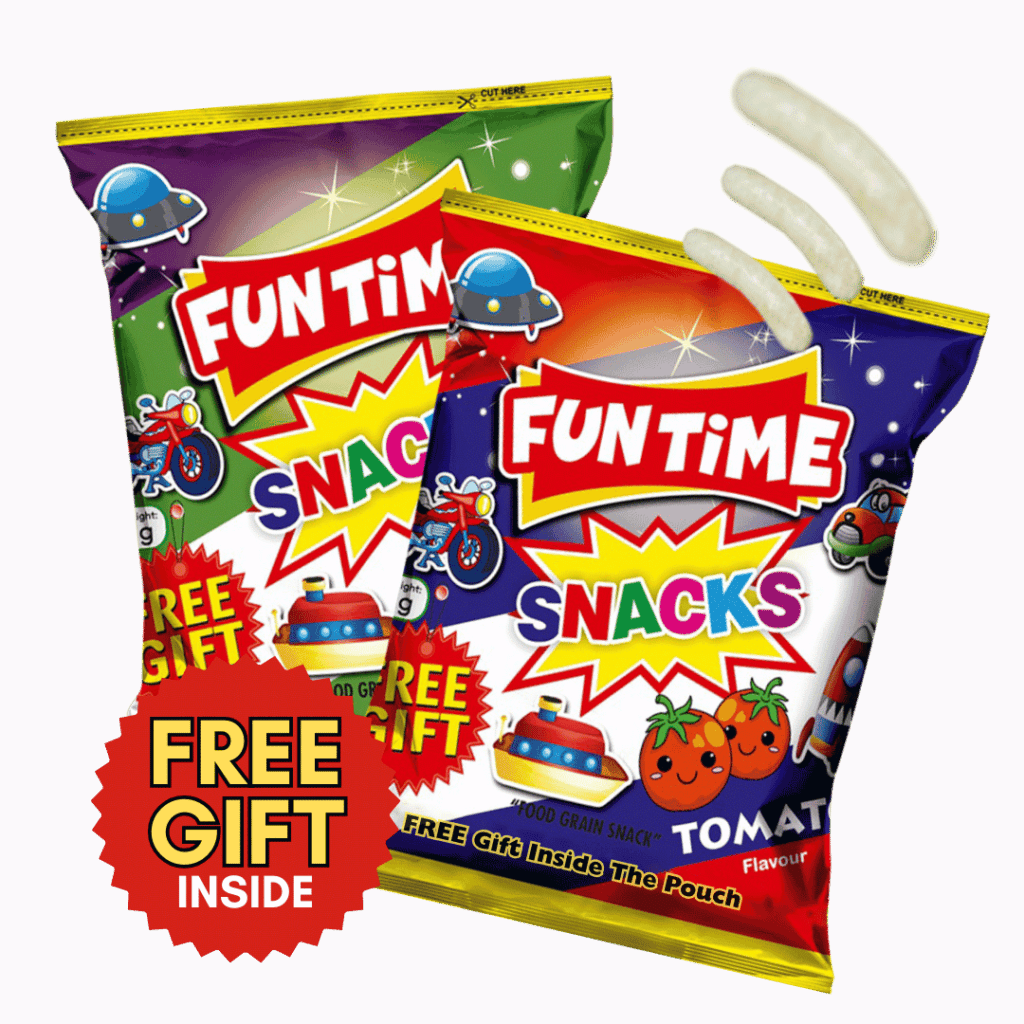 Funtime Snacks FREE Gift Inside | SRK Food Industries Limited